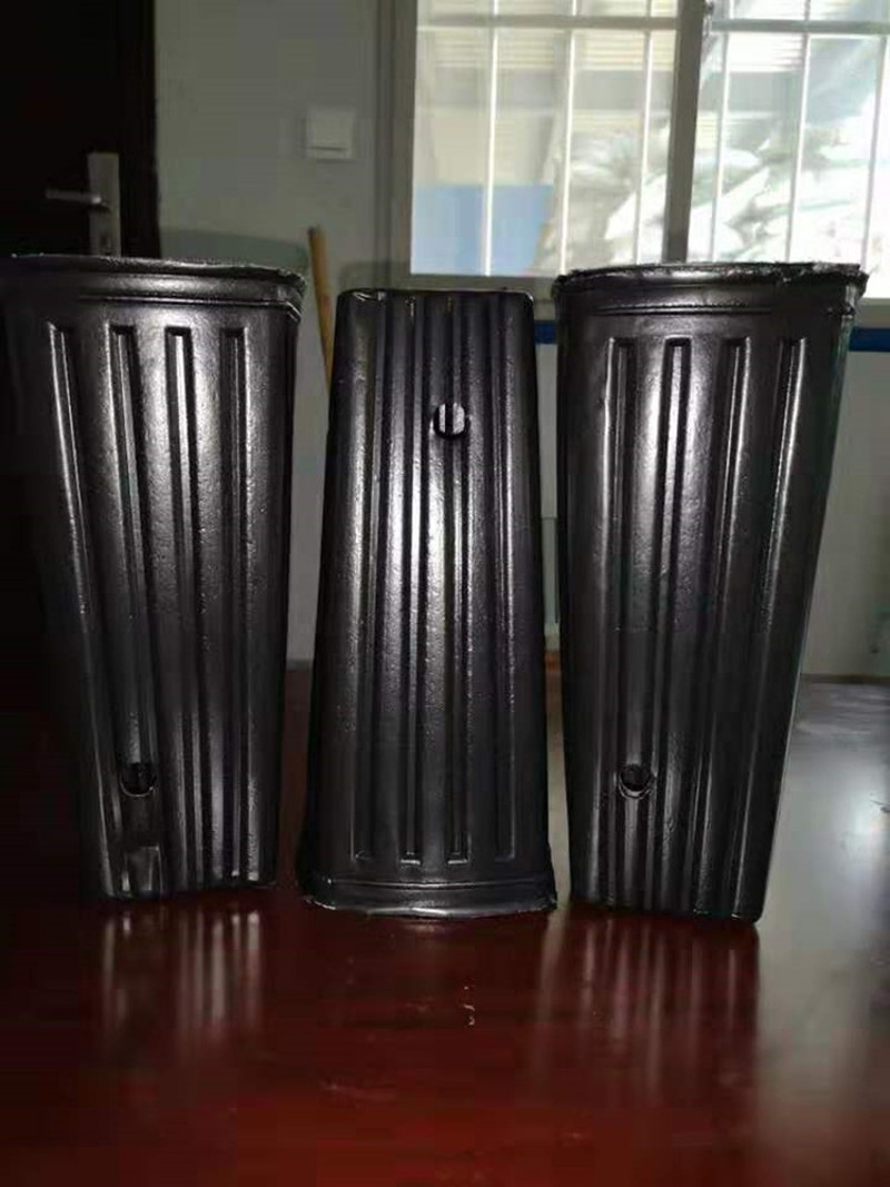 营养钵异型加高加厚圆口方口柑橘杯黑色塑料育苗杯树苗杯细高型