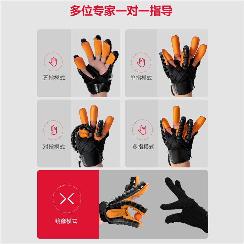 专业手指康复训练器材手部五指机器人手套偏瘫中风脑电动梗塞功能