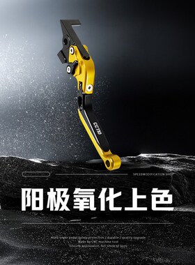 适用幼兽CC110 CT125野米125YEMI改装刹车牛角手把柄配件