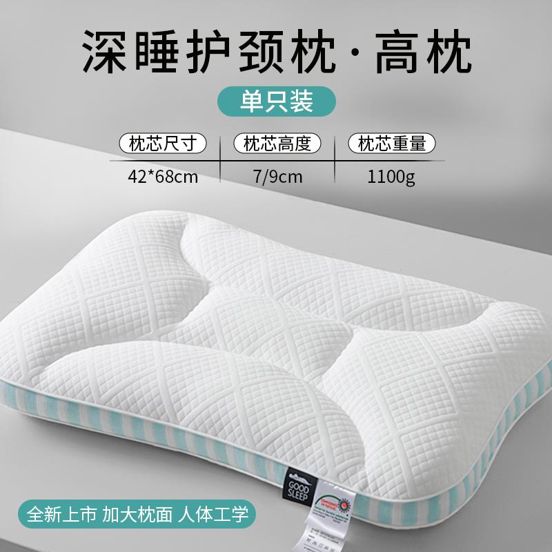 【爆款】3000+美容院的选择!SPA深睡记忆枕头护颈椎助睡眠枕芯