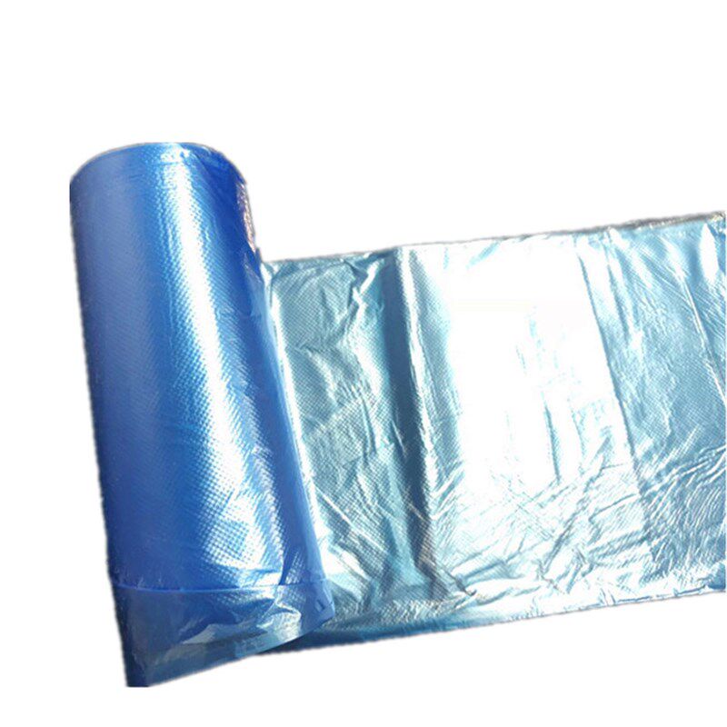 中号垃圾袋家用平口一次性塑料袋加厚大号彩色垃圾袋45*55 50*60