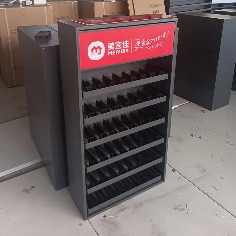 美宜佳烟架子靠墙背柜小卖部专用货架售烟专卖挂壁式超市香烟柜台