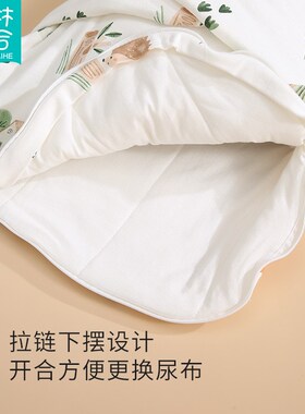 婴儿抱被纯棉秋冬款初生产房包被新生蝴蝶襁褓防惊宝宝防踢被睡袋