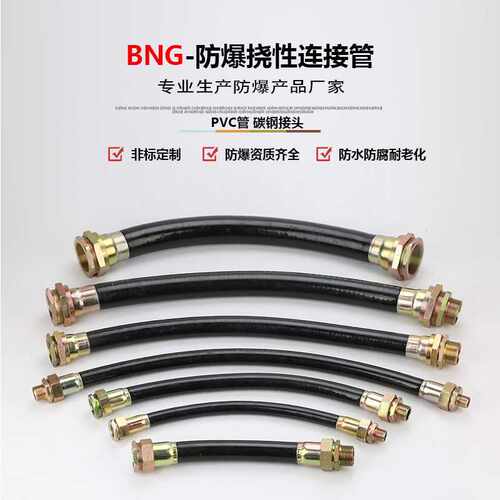 BNG防爆挠性连接管4/6分DN20绕线管电线绕性扰性接线管防爆穿线管