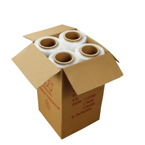 缠绕膜打包膜pe围膜商用保鲜膜工业用塑料薄膜保护膜包装膜拉伸膜