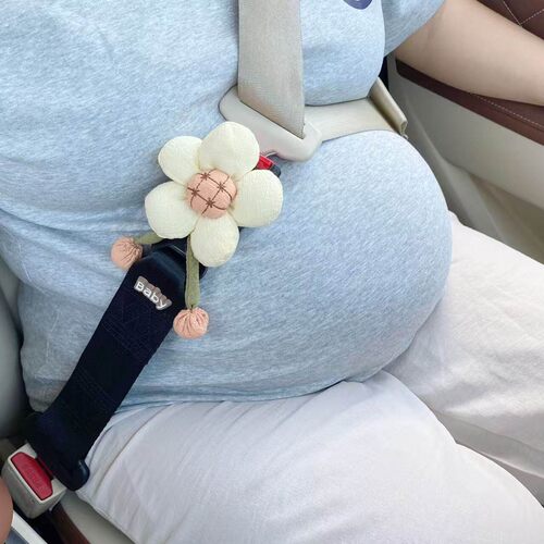 孕妇安全带防勒肚汽车专用怀孕坐车托腹加长可爱保险带固定器女生