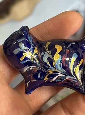 小号手绘猫咪摆件（5厘米）