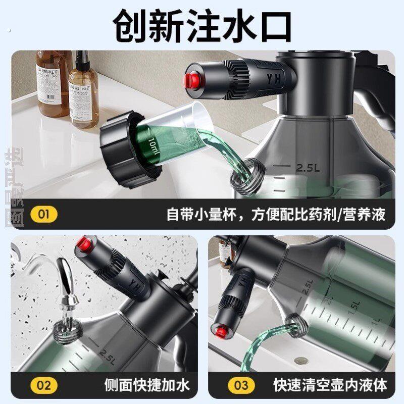能喷出泡沫的喷壶专用水壶玻璃车用洗洁精打泡清洁增压喷水小型压
