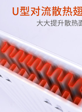 进口钢制板式暖气片壁挂式家用装饰水暖壁挂散热器宽水道大流量