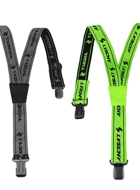 雷翅摩托车长途骑行裤背带赛车机车Y型骑士裤子吊带男女通用装备