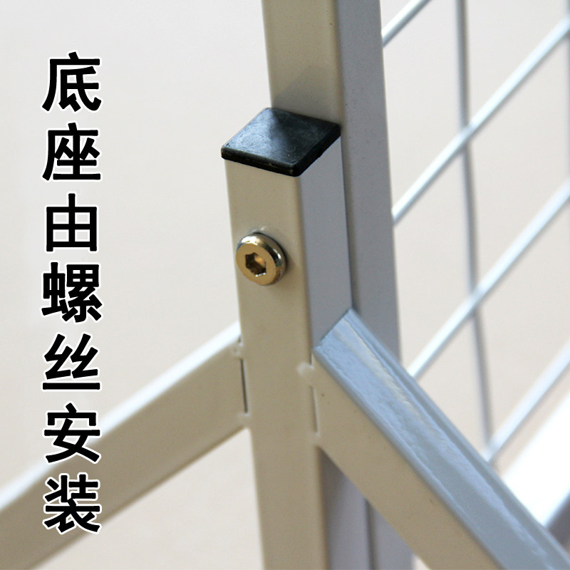 加粗网片网格挂钩铁网货架格子网架铁丝网铁格饰品学习用品展示架
