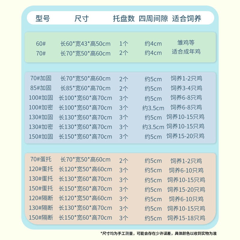 鸡笼子家用养鸡笼大号特大号自动清粪折叠养殖笼鸡舍铁丝网鸭鹅笼