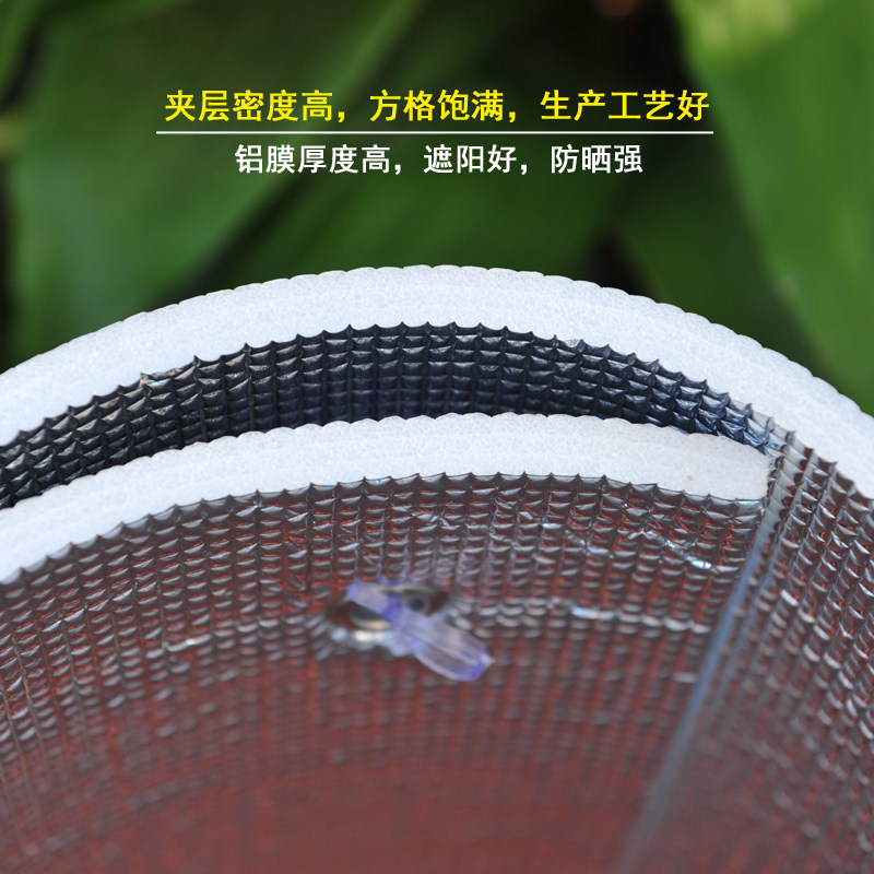 阳光房玻璃窗户隔热膜反光膜遮阳板降温防晒吸盘式卧室可移除阳台