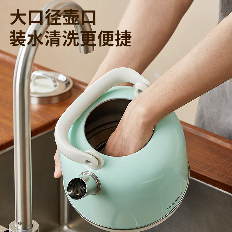 格立高电热水壶家用烧水壶大容量全自动断电快壶不锈钢快煮壶泡茶