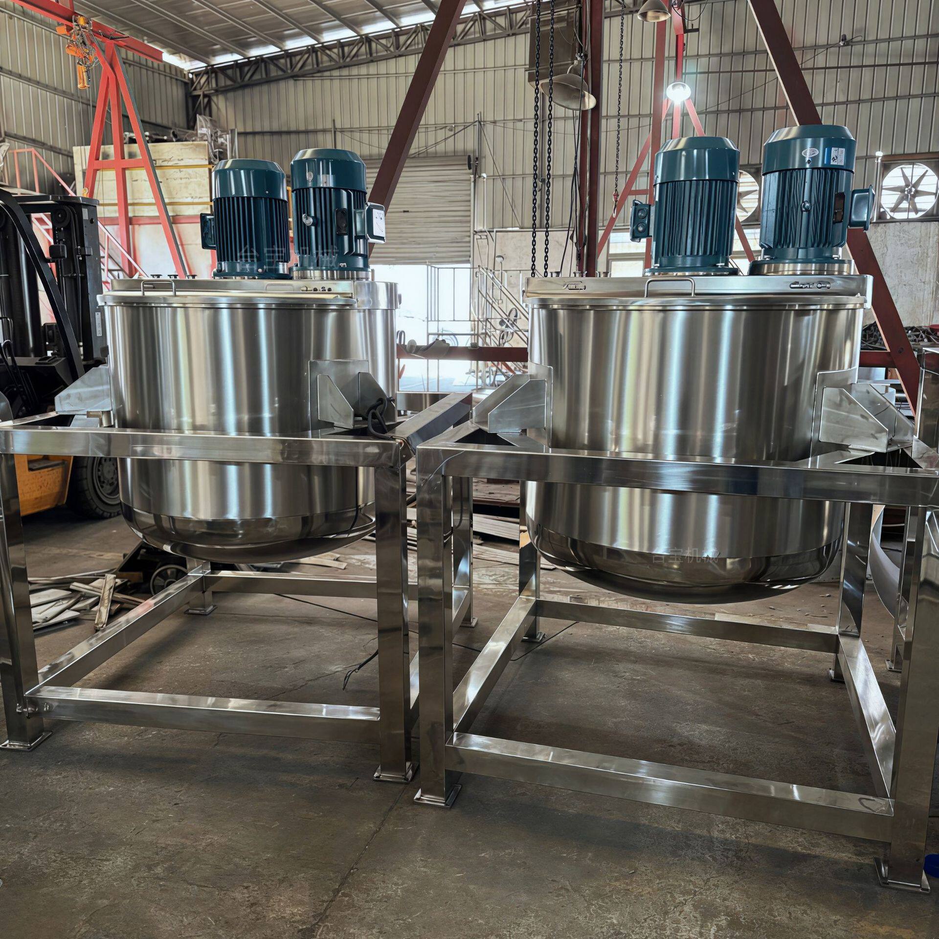 透明质酸钠胶原蛋白搅拌罐 电加热黄芪当归阿胶口服液乳化搅拌锅