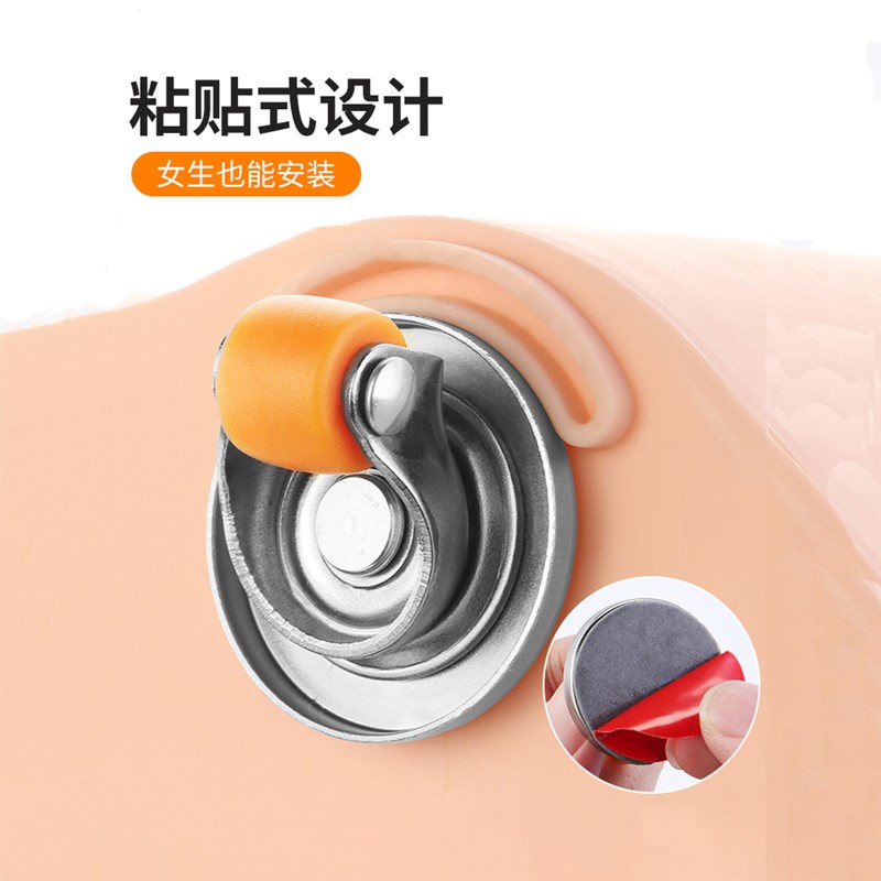 0.5寸迷你万向轮小滑轮静音尼龙脚轮家具移动底座橡胶微型小轮子