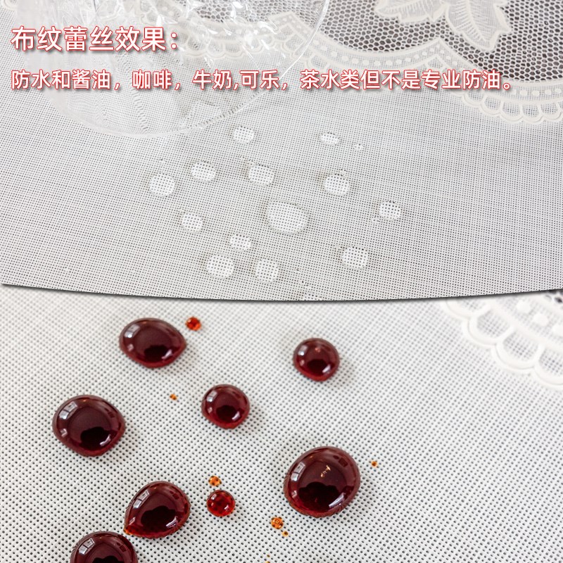 茶几桌布客厅2025新款防水pvc法式蕾丝烫金免洗欧式茶几垫茶几布