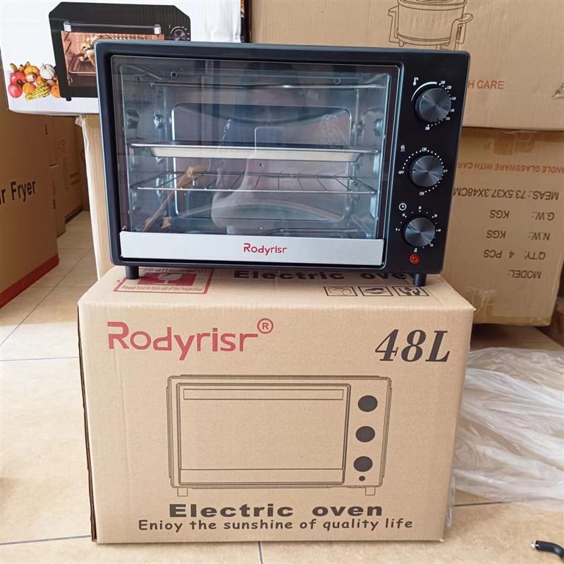 多功能电烤箱家用大容量13L25L48L烤箱英文electric oven跨境电商