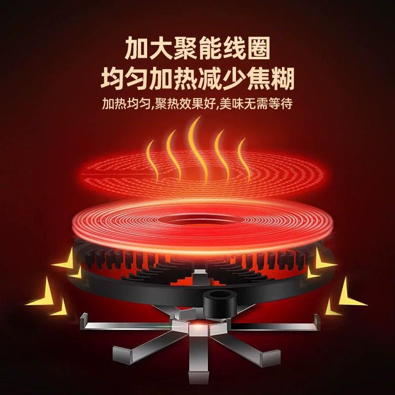 迷你小型火锅电磁炉圆形商用嵌入式1000W1500W一人一锅单人小火锅