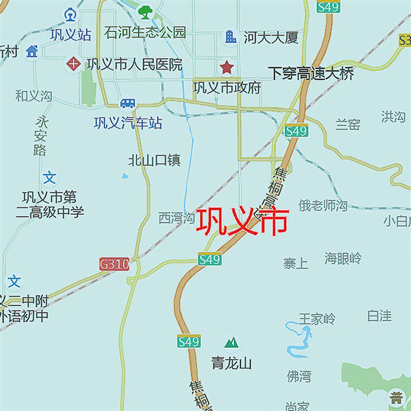 2021新款郑州市地图贴图办公室挂图高清防水墙壁贴超大装饰画定制
