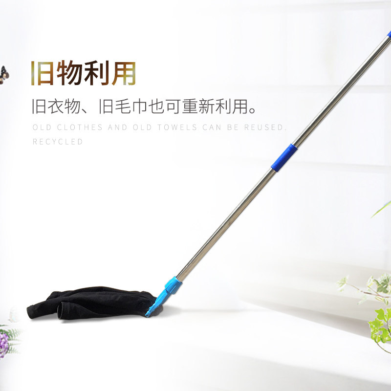棉线蜡拖吸水替换布水拖地拖可拆洗夹固式酒店老式棉布拧水拖把
