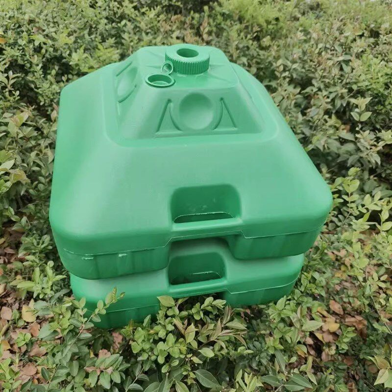 户外帐篷固定神器雨棚注水底座装桶沙袋加重配重支撑防风防倒黑色