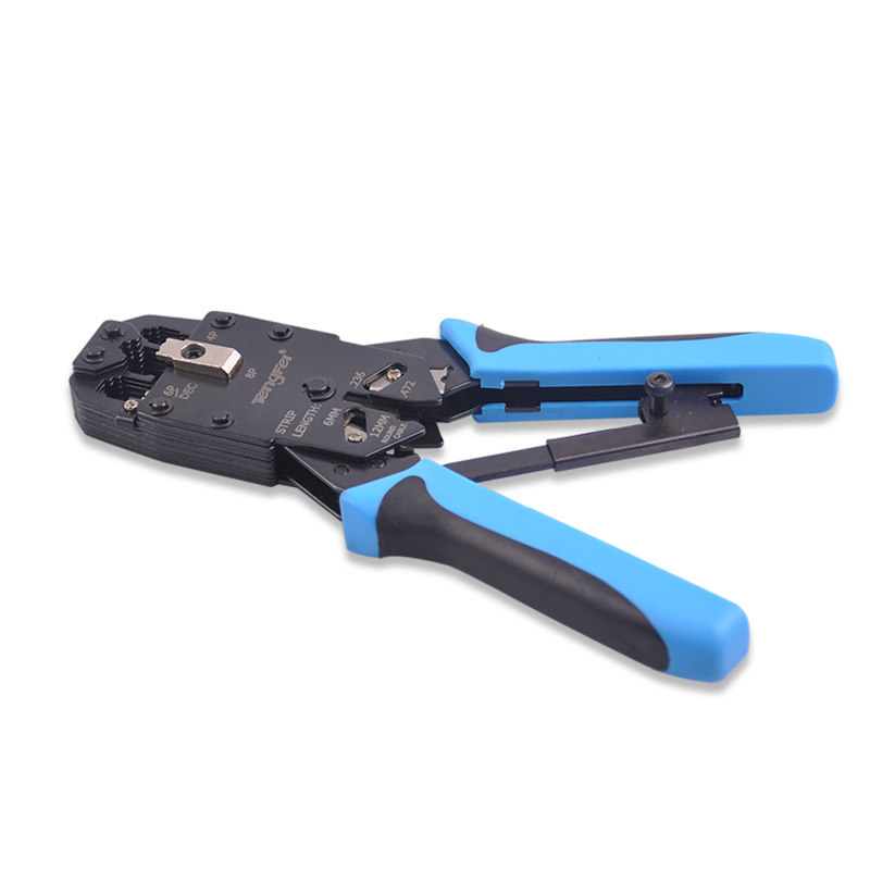 腾飞多功能网线钳子8P8C/6/4芯压线钳水晶头网络宽带线网钳接头钳