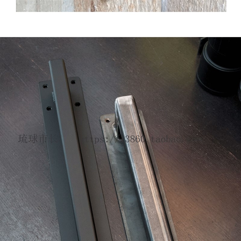 复古铁艺拉手移门木门大门衣橱柜门把手客栈酒吧创意拉扣做旧古典