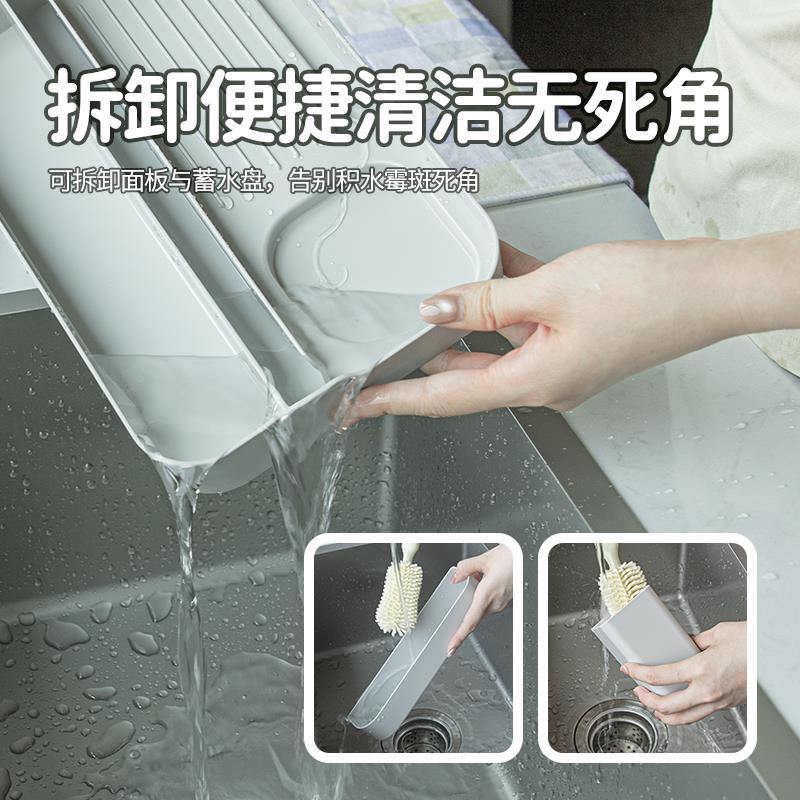 婴儿奶瓶沥水架家用宝宝水杯干燥架便捷晾干架子置物架挂放沥干器