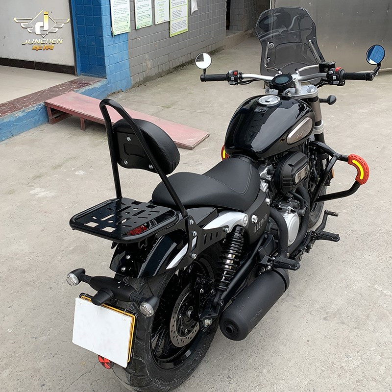 适用于奔达BD300-15尾架后货架金吉拉摩托车后靠背尾箱托架载物架