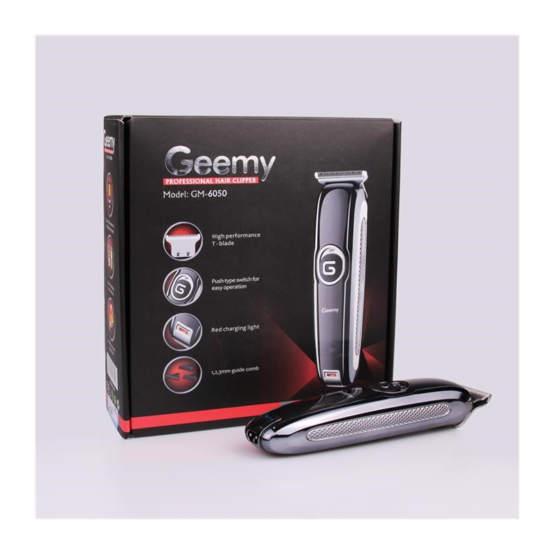 Geemy6050跨境电商外贸电动理发器理发电推子静音剃头刀理发剪