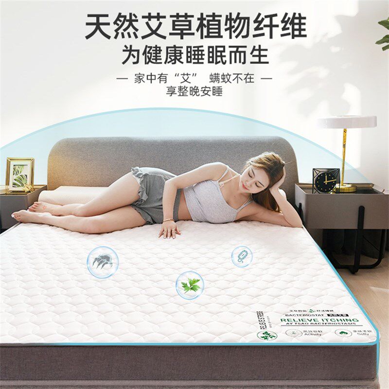 床垫软垫家用加厚租房专用记忆棉席梦思10cm硬垫子1.2米定做定制