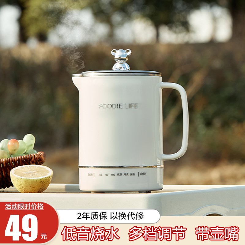 便携式烧水杯旅行加热水杯小型迷你电热水杯煮水煮粥杯宿舍电煮杯