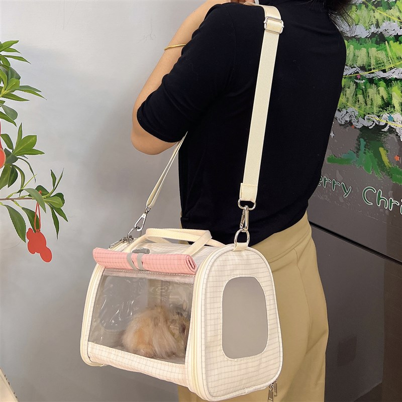 隐蔽款仓鼠荷兰猪豚鼠外出包专用笼子金丝熊花枝鼠外带蜜袋鼯龙猫