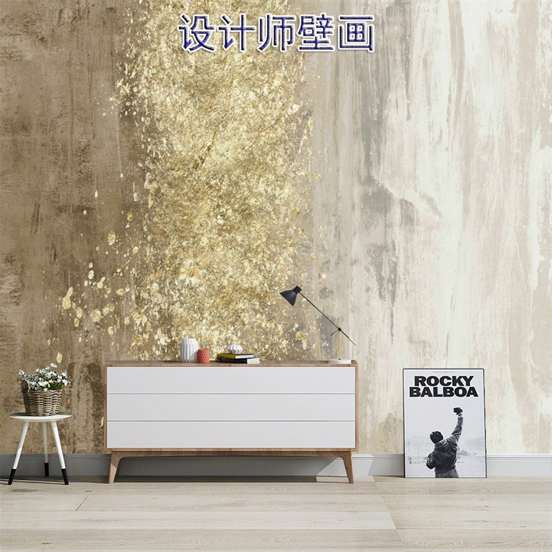 北欧艺术现代轻奢高级感壁纸鎏金浮雕墙布客厅会所背景墙纸3d壁画
