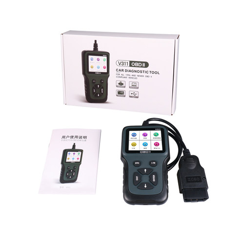 汽车obd2行车电脑故障码检测清除诊断仪 行车电脑V311修汽车电脑