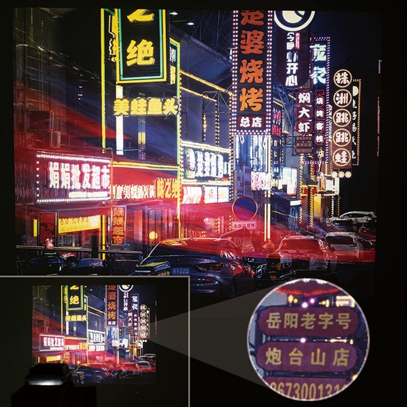 120中画幅幻灯机后背645/66/67免片夹配件 彩色反转片投影设备拾