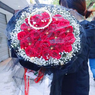 桂林鲜花同城速递生日玫瑰向日葵康乃馨花秀峰叠彩南宁花店配送