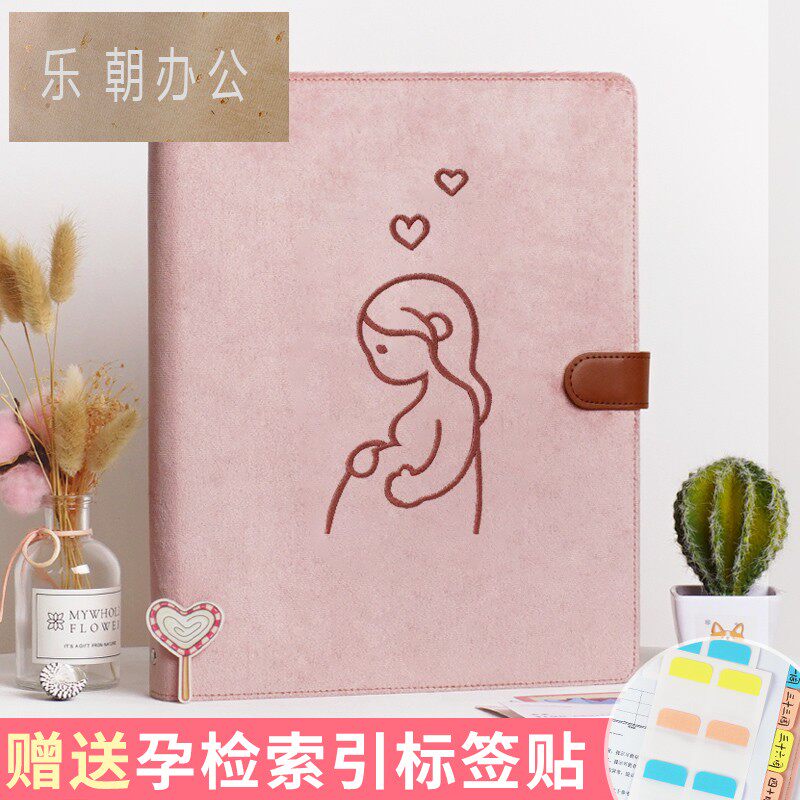孕检报告单收纳册产检资料收纳袋孕妈妈检查单收纳册孕妇b超孕期