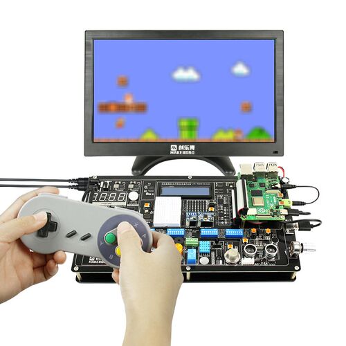 树莓派4B Raspberry Pi 4单片机扩展板开发板python编程实验板