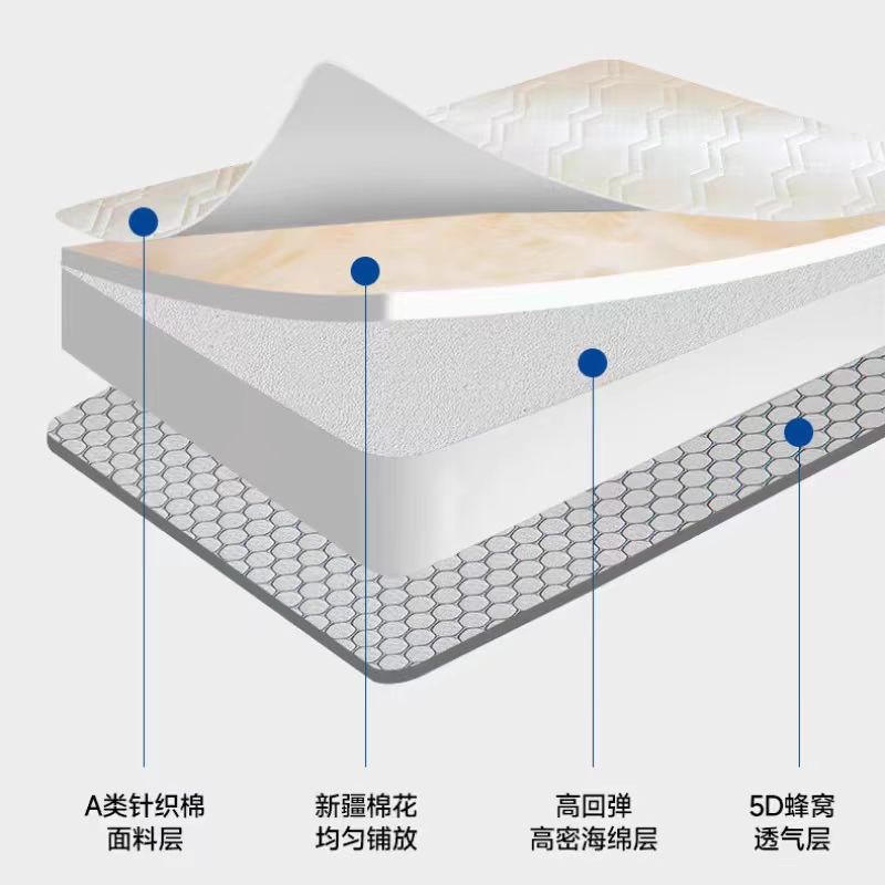 定制婴儿儿童床垫边床拼接健康护脊幼儿园专用海绵床垫小床飘窗垫