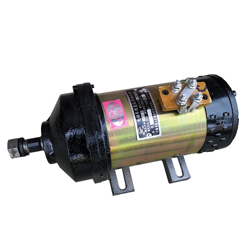 全铜线有刷电机36 48v1000w60伏1500w直流串励建筑工地三轮车