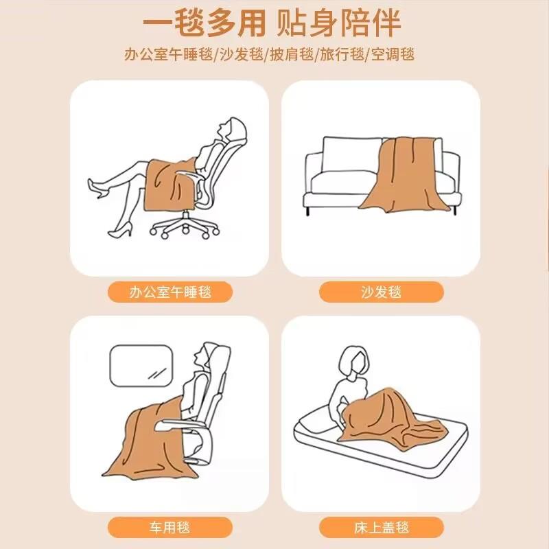 秋冬疯狂动物城毯子朱迪尼克双层毛毯幼儿园午休毯办公室午睡盖毯