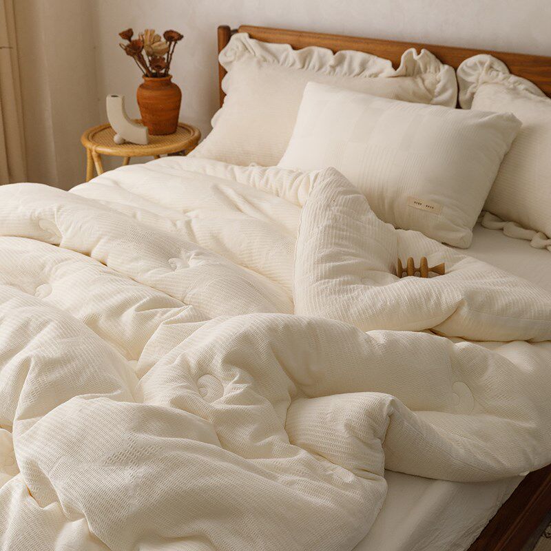 李官奇大豆被学生宿舍专用被芯150x200春秋被冬2米x2米3被子家用