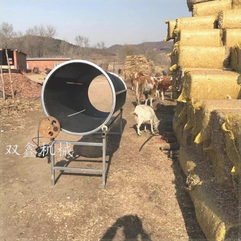 筛草机神器电动加厚滚筒筛草机草筛子牛羊筛草农用筛草机配件全套