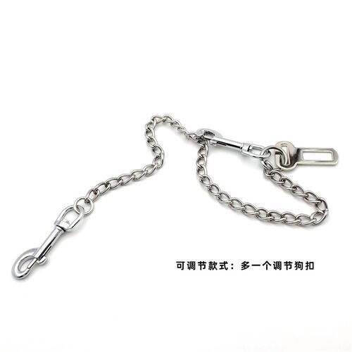 狗狗汽车安全带大中型犬出行车载牵引绳汽车安全扣固定绳坐车神器