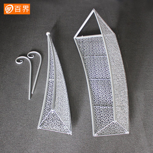百界新款婚庆道具铁艺拱门婚礼现场布置花门舞台T台装饰摆件