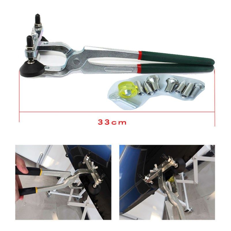 汽车凹陷修复工具压边钳凹坑凹陷修复工具 汽车机盖门边修复钣金