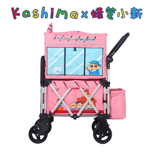 kashima蜡笔小新联名款宠物推车外出轻便多功能折叠车猫狗座椅