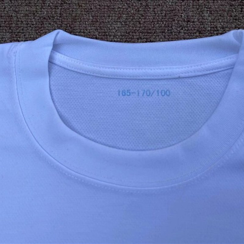 无标纯白色正品体能训练服短袖体能服T恤套装男士速干圆领